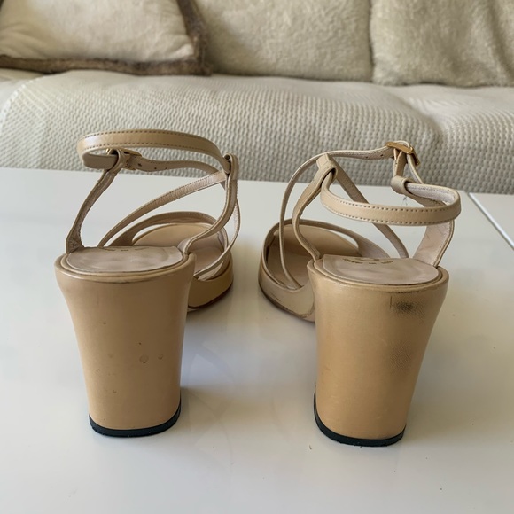 Chanel shoes. Leather. Size 37 - Picture 4 of 7